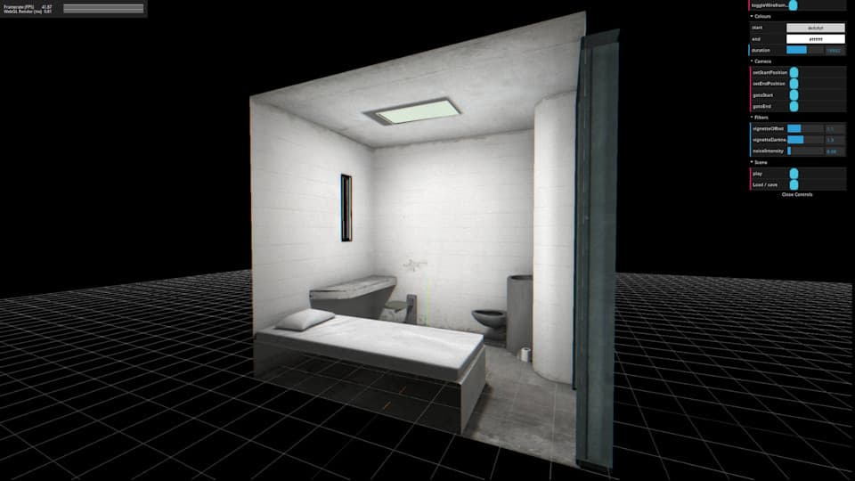 WebGl editor screenshot